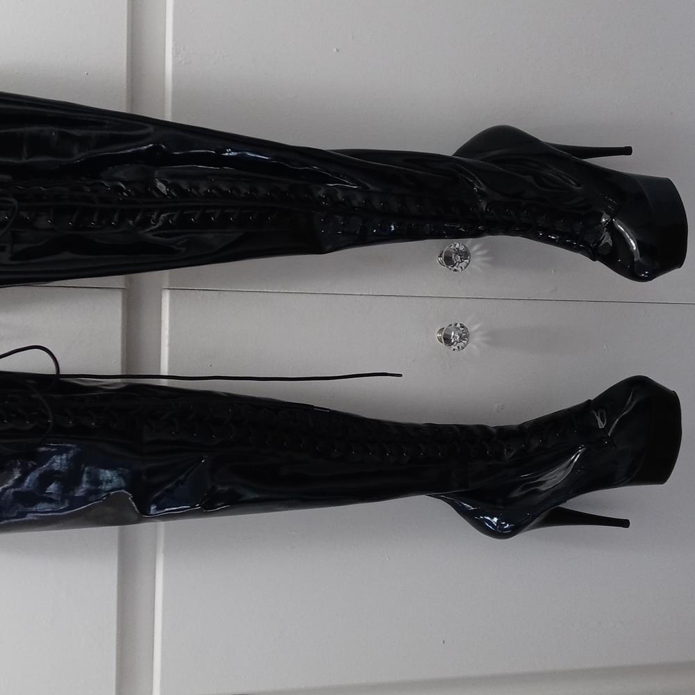Pleasers thigh high boots 9